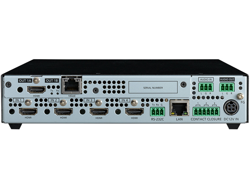 4入力1出力 4K@60対応 デジタルマルチスイッチャー SDVoE出力モデル