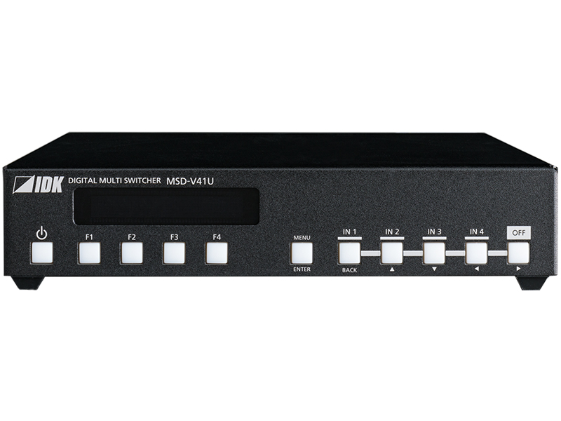 4入力1出力 4K@60対応 デジタルマルチスイッチャー