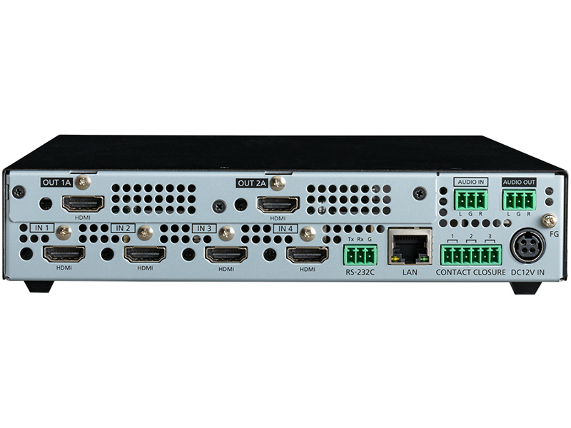 4入力2出力 4K@60対応 デジタルマルチスイッチャー