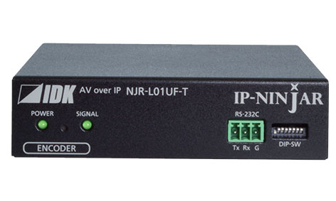 4K60対応 HDMIエンコーダー 光ファイバーモデル