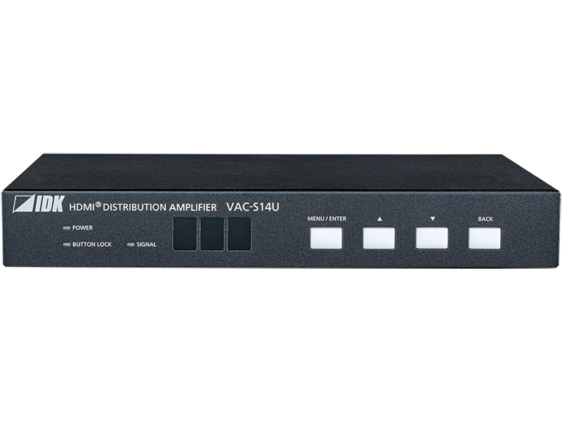 4K60対応 1入力4出力 HDMI分配器