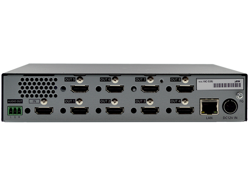 4K60対応 1入力8出力 HDMI分配器