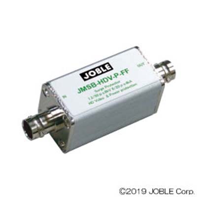 電源重畳対応映像/高周波信号用サージプロテクター (BNCメス⇔メス)