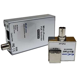 PoE Plus対応 同軸ケーブル伝送器