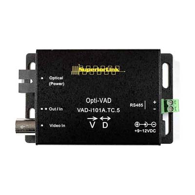 コンポジット用1映像＋RS485光ファイバー伝送 送信器