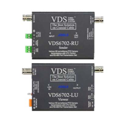 AHD/HD-TVI/HDCVI/コンポジット対応 映像＋RS485＋UTC＋電源重畳伝送装置