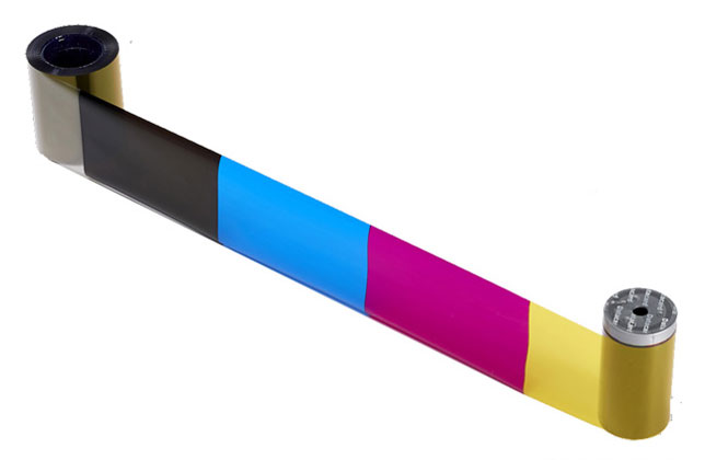 CMYKP-KP再転写用カラーリボン 750枚/巻 両面機専用 CR805用
