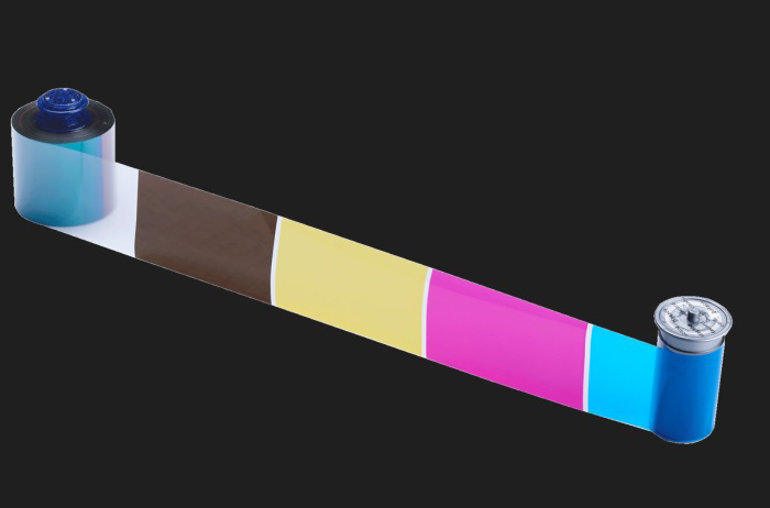 CMYKP-KPi再転写用カラーリボン 500枚/巻 CR805用