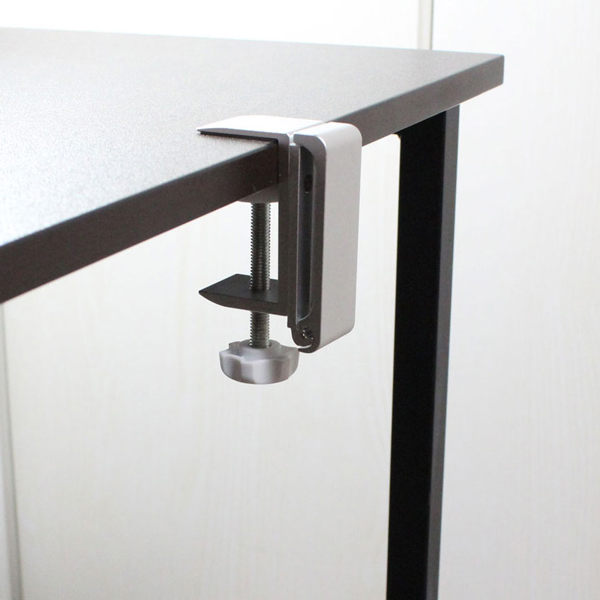 アルミ折畳みデスクフック シルバー