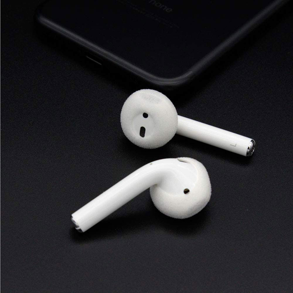 AirPods用ウレタンスポンジイヤーパッド ホワイト