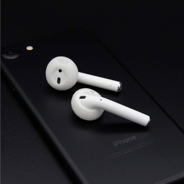 AirPods用ウレタンスポンジイヤーパッド ホワイト