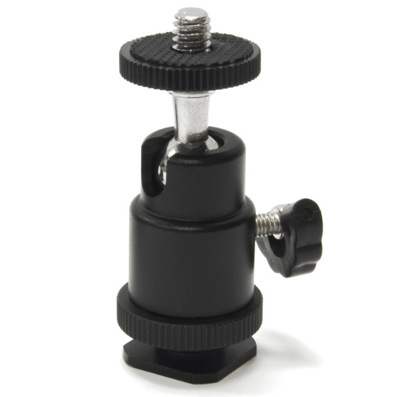 ボールヘッド 三脚＆ホットシューアタッチメント