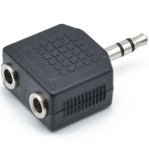 ステレオミニジャック 2分配コネクタ