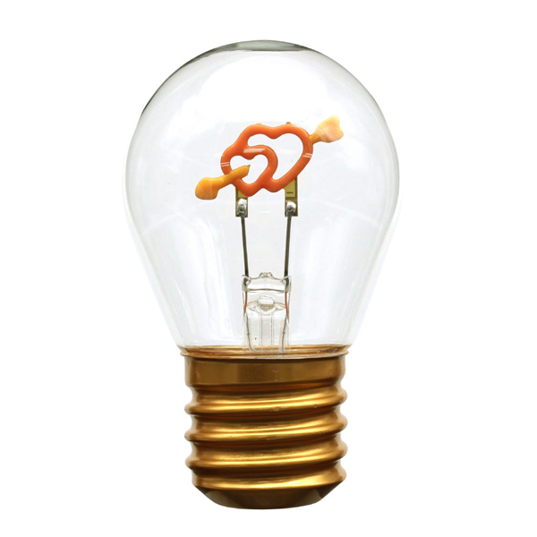 Funny Neon Bulb やとハート