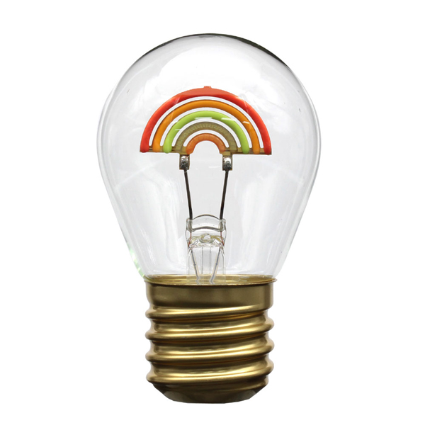 Funny Neon Bulb にじ