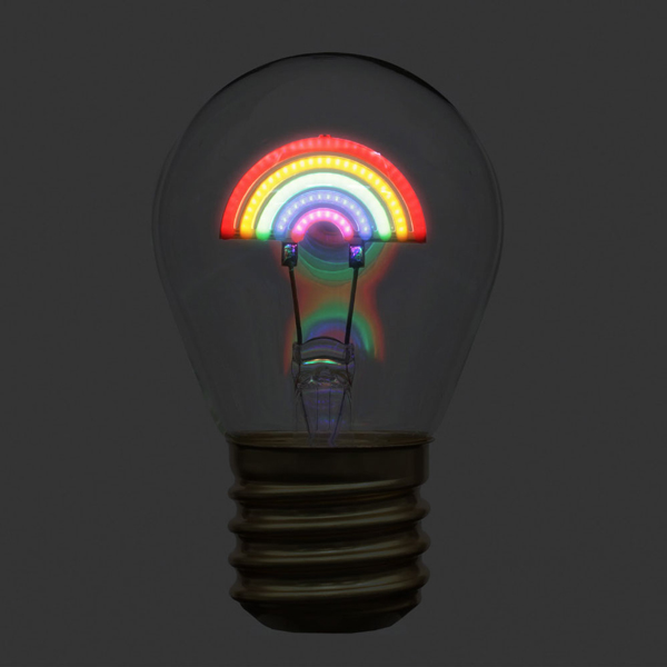 Funny Neon Bulb にじ
