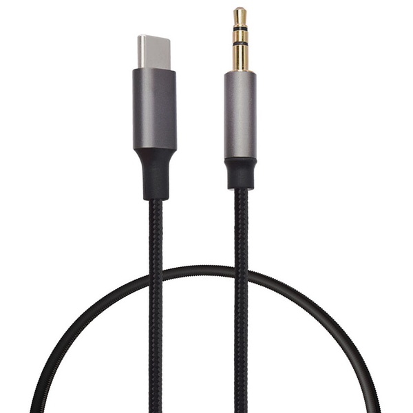 DAC搭載 Type-C to 3.5mmステレオジャック変換ケーブル 1m