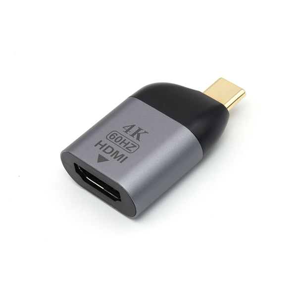 Type-Cオス - HDMIメス変換アダプタ 4K60