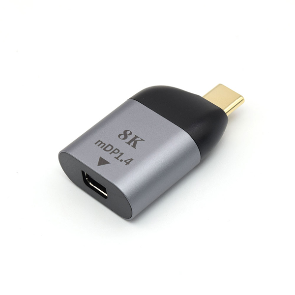 Type-Cオス - miniDPメス変換アダプタ