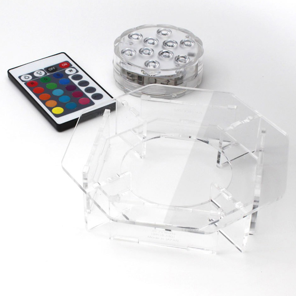 フィギュアステージ ライトアップベース AB1タイプ LED同梱セット