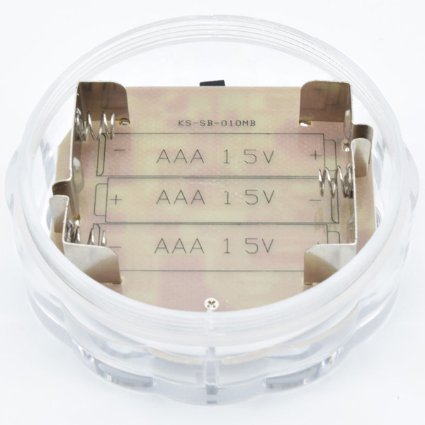 IPX8準拠 16色RGB LEDライト台座