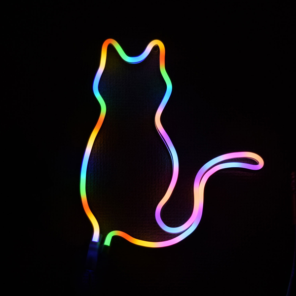 USBネオンチューブライト 1m 電球色