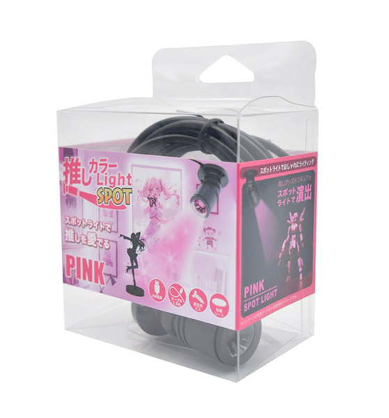 推しカラースポットライト ピンク
