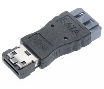 Bullet シリアルATA→eSATA変換アダプタ