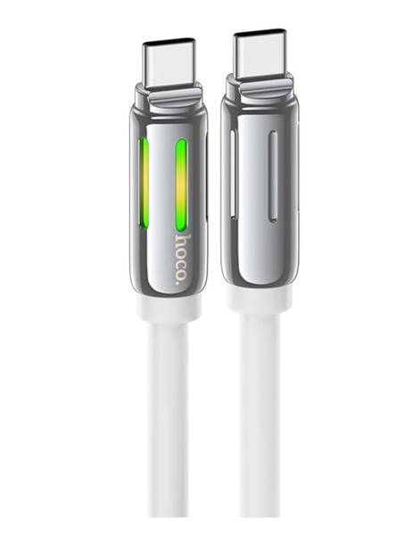 hoco U136 PD60W RGB Type-Cケーブル ホワイト