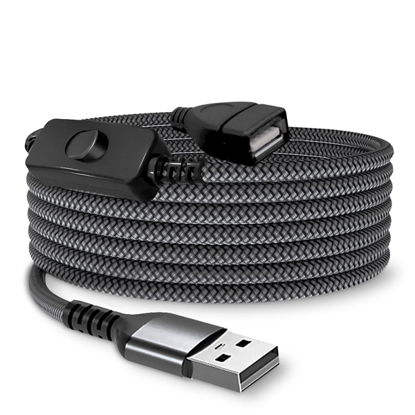 USB電源延長ケーブル 5m