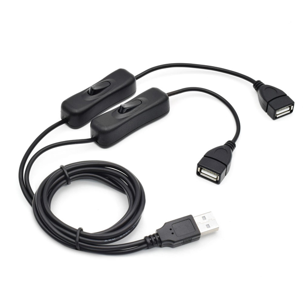 USB電源分岐ケーブル 1.0m