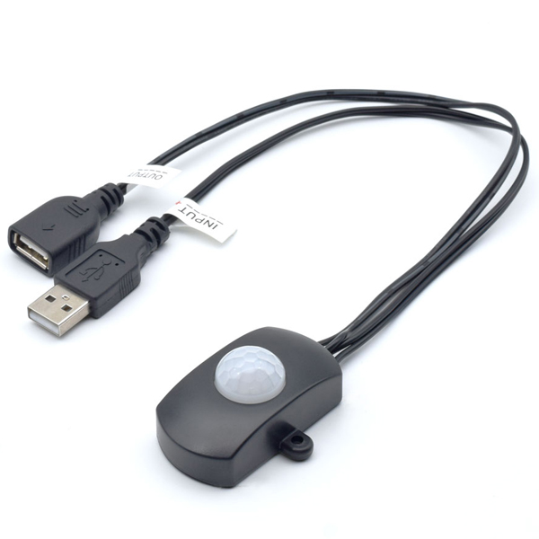 USB人感センサー ブラック