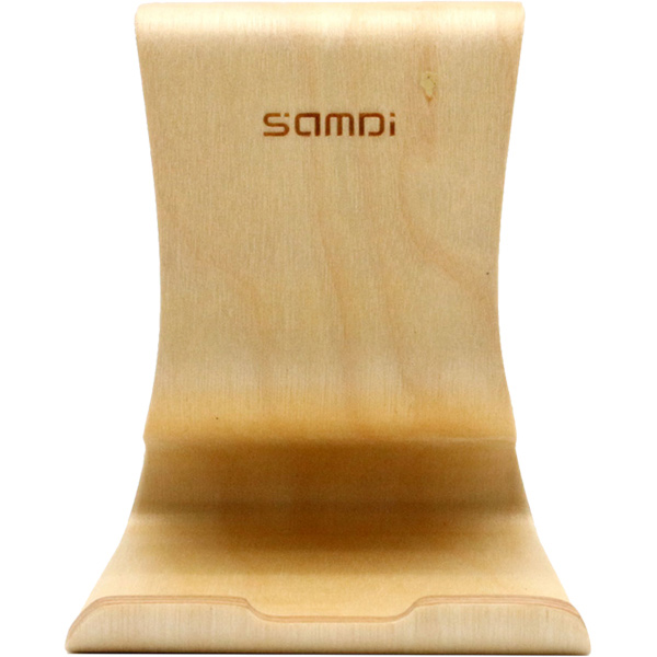 天然木 スマホハイスタンド バーチ