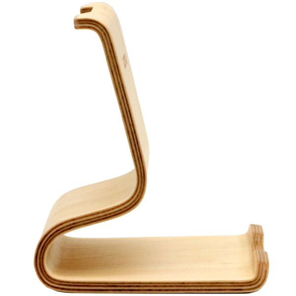 天然木 スマホハイスタンド バーチ