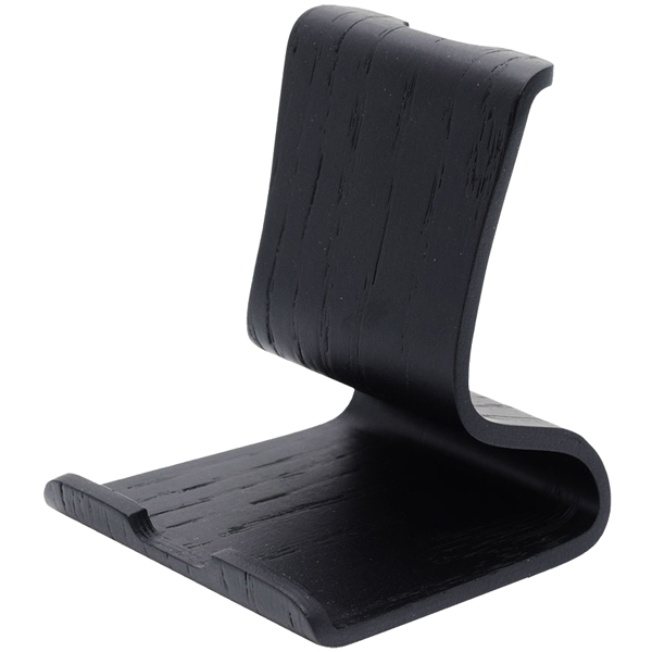 天然木 スマホハイスタンド ブラック