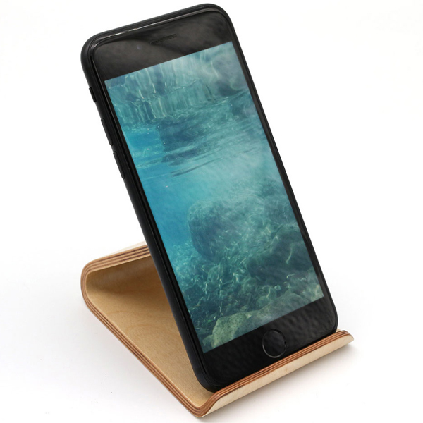 天然木 スマホスタンド バーチ