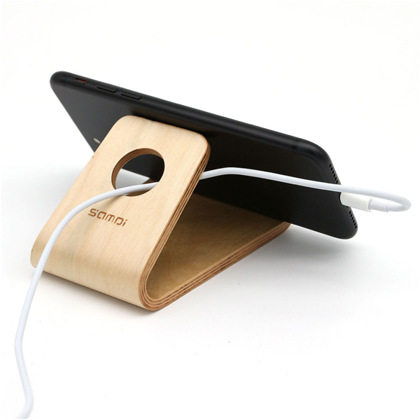 天然木 スマホスタンド バーチ