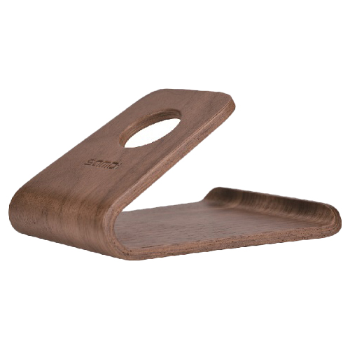 天然木 スマホスタンド ウォルナット