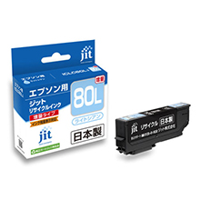 エプソン ICLC80L対応 ジットリサイクルインク ライトシアン（増量）