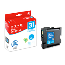 リコー GC31CH対応 ジットリサイクルインク シアン（Lサイズ）