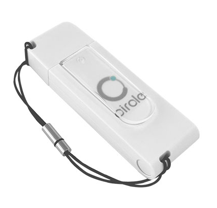 トークンサイズ非接触式ICカードリーダーライター：ストラップあり