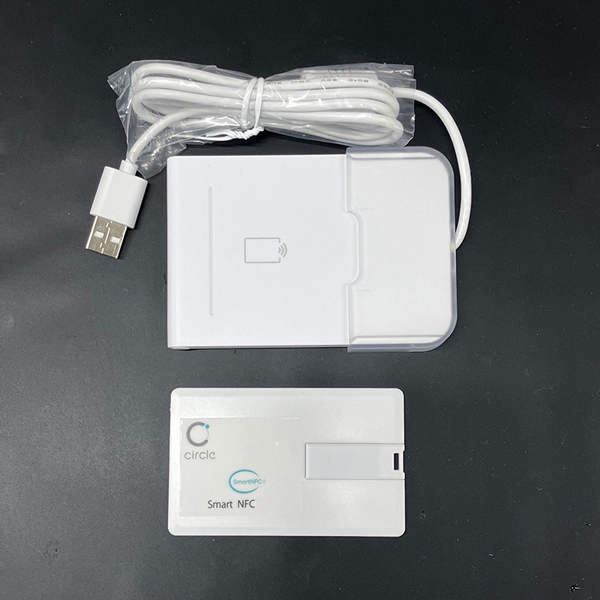 ICカードリーダー CIR615A-01HABCA (SmartNFCTool付属)