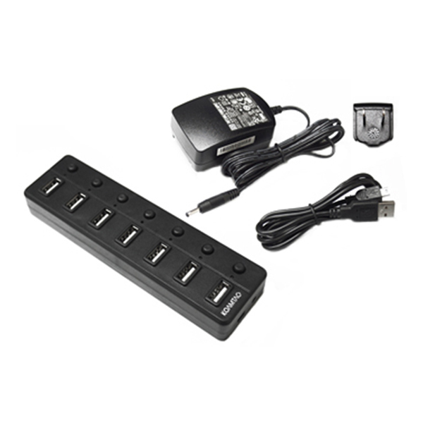 1602用7連USB充電クレードル