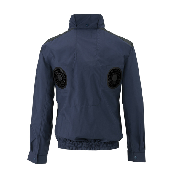 Nクールウェア・長袖 /L・ネイビー[電動ファン別売り]