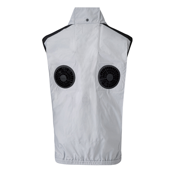 Nクールウェア・ベスト /L・シルバー[電動ファン別売り]
