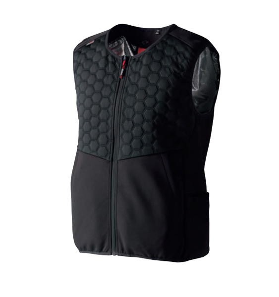 Nヒートベスト（キルト）ブラック L