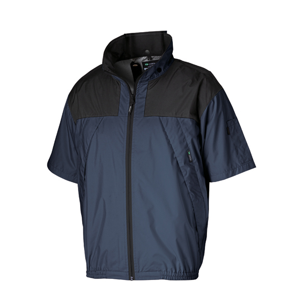 Nクールウェア・半袖 /L・ネイビー[電動ファン別売り]