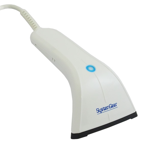 小型・軽量・抗菌バーコードリーダー(USB) 5年サポートサービスパック付