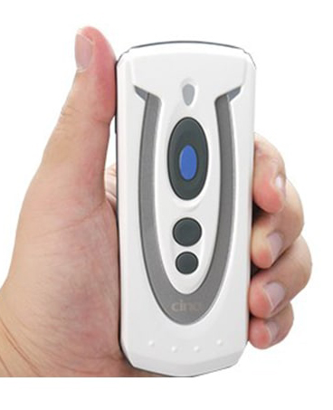 IP65準拠の防塵防滴性能ワイヤレスバーコードリーダー