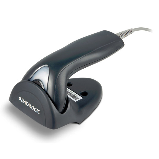 リードスルーホルダー装着時(小型、軽量、低価格バーコードリーダーTOUCH TD1100)